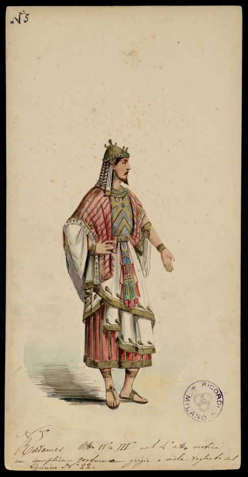Archivio Storico Ricordi | Aida, figlia di due mondi